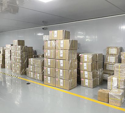 Zone des marchandises finies