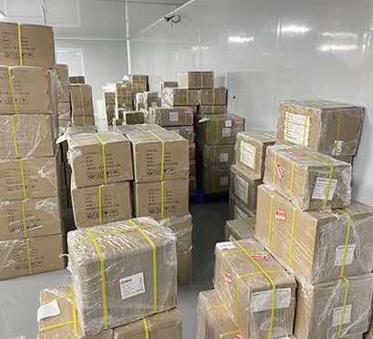 Zone des marchandises finies