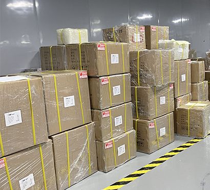 Zone des marchandises finies