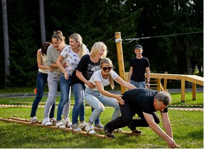Activités de développement de l'esprit d'équipe