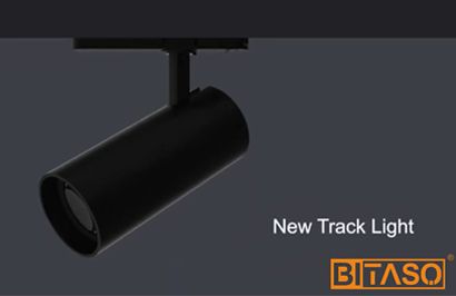 Spot lumineux sur rail BITASO IP20 30W/35W/40W BELLA avec accessoires optiques antiéblouissants