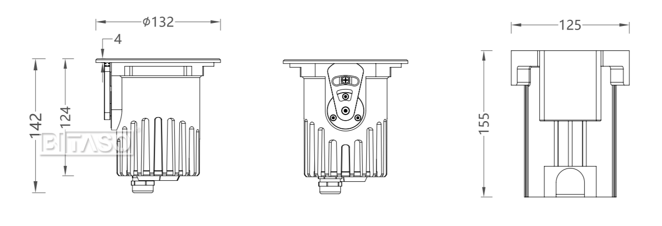 LUMINAIRE DIMENSION