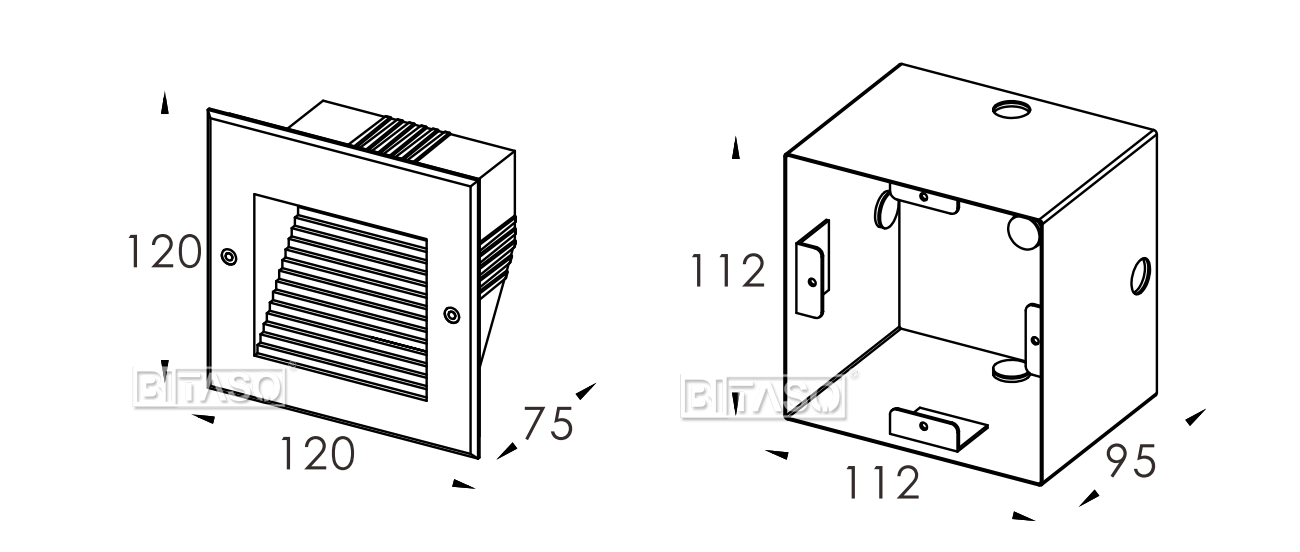 LUMINAIRE DIMENSION